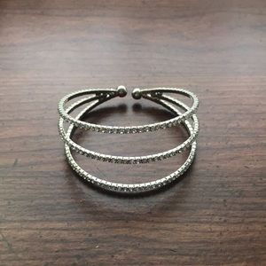 Silver Gemstone Bracelet